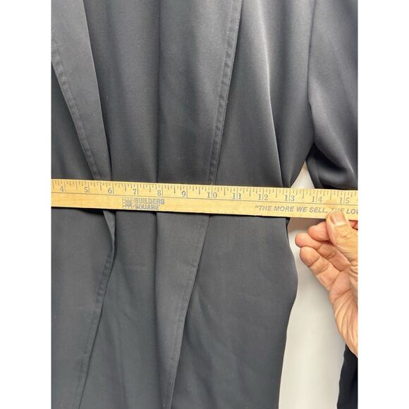 Aritzia Babaton New Power Black Slim Open Front Crepe Blazer Size XS - Picture 9 of 14